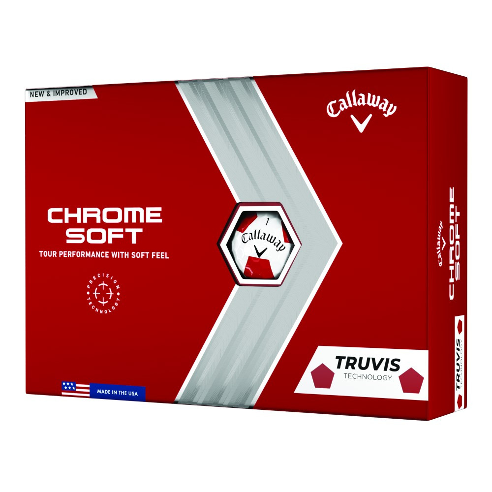 Callaway Chrome Soft Truvis Golf Balls - Callaway Golf