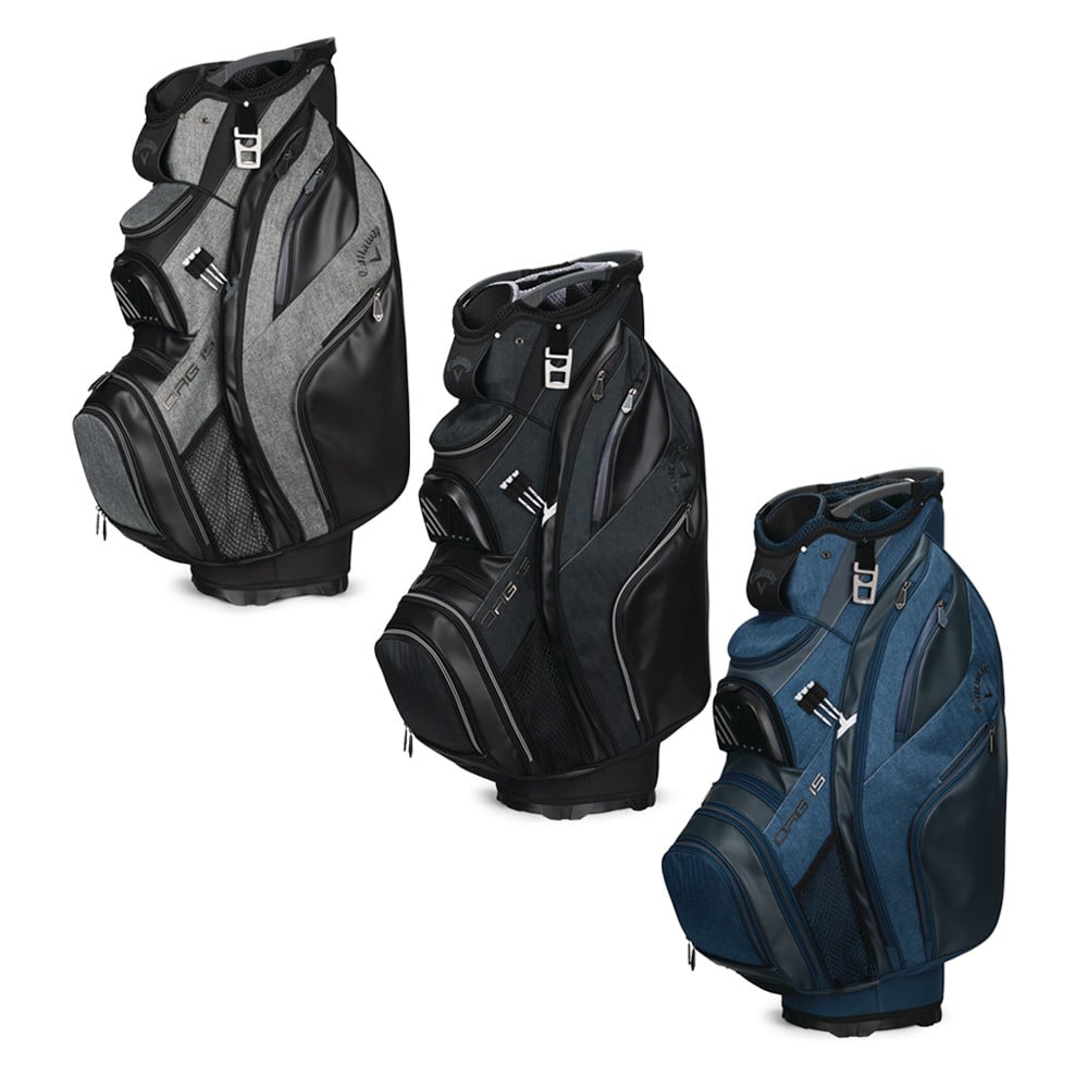 Callaway ORG. 15 Cart Bag Black Titanium Silver