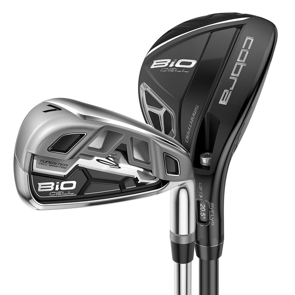 Cobra Bio Cell Black Irons Combo Set Discount Iron Sets Hurricane Golf