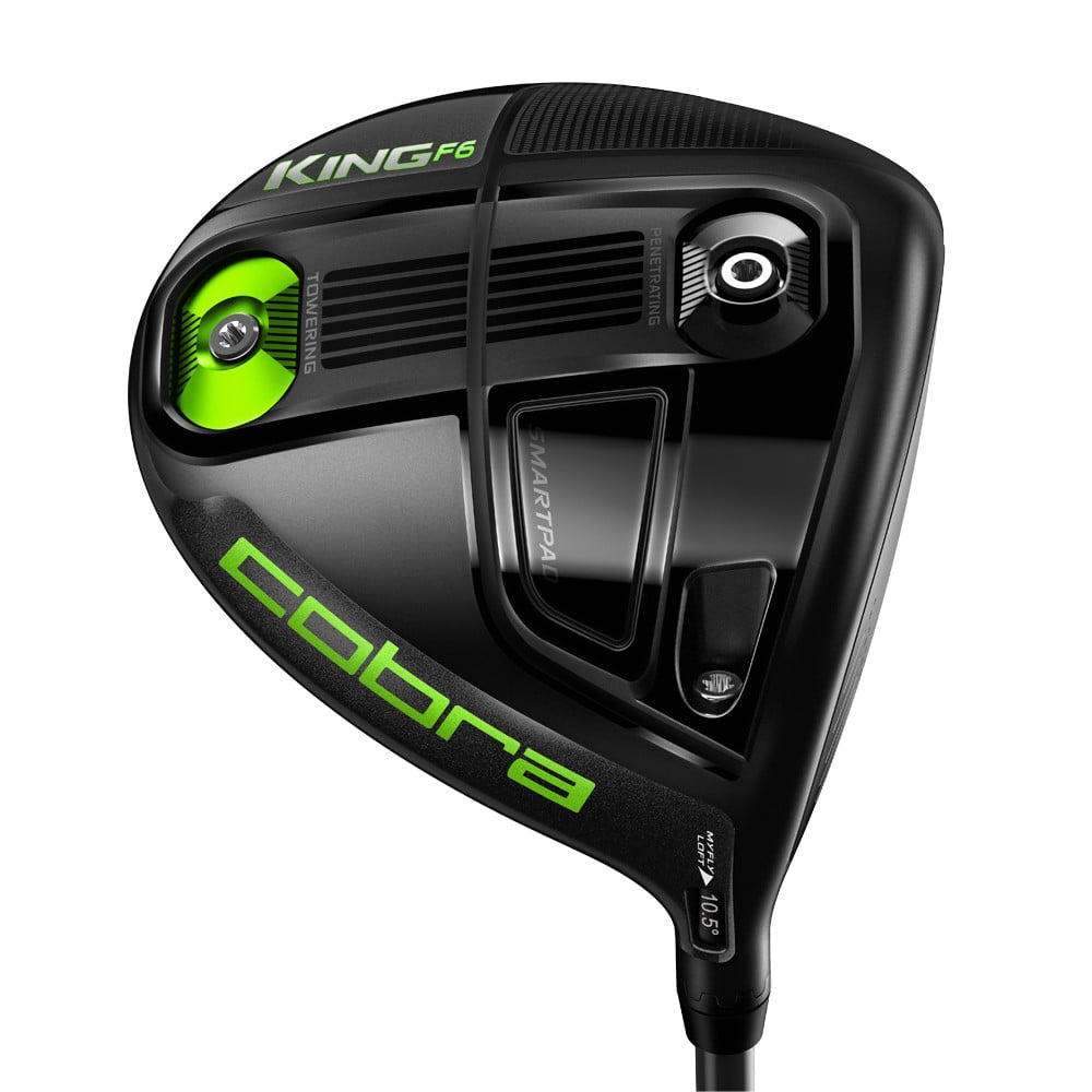 Cobra King F6 Adjustable Turbulence/Green Gecko Driver - Cobra Golf