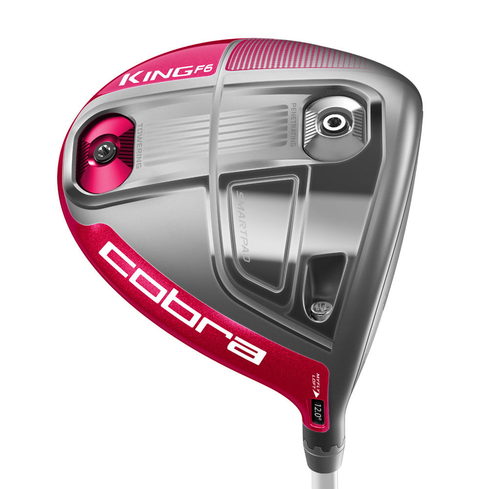 Women's Cobra F6 Raspberry Adjustable Driver - Cobra Golf