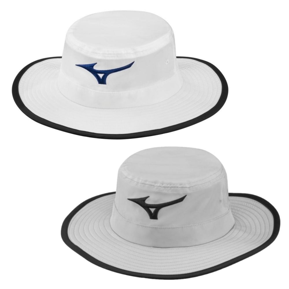 Mizuno Tour Sun Hat White Navy M