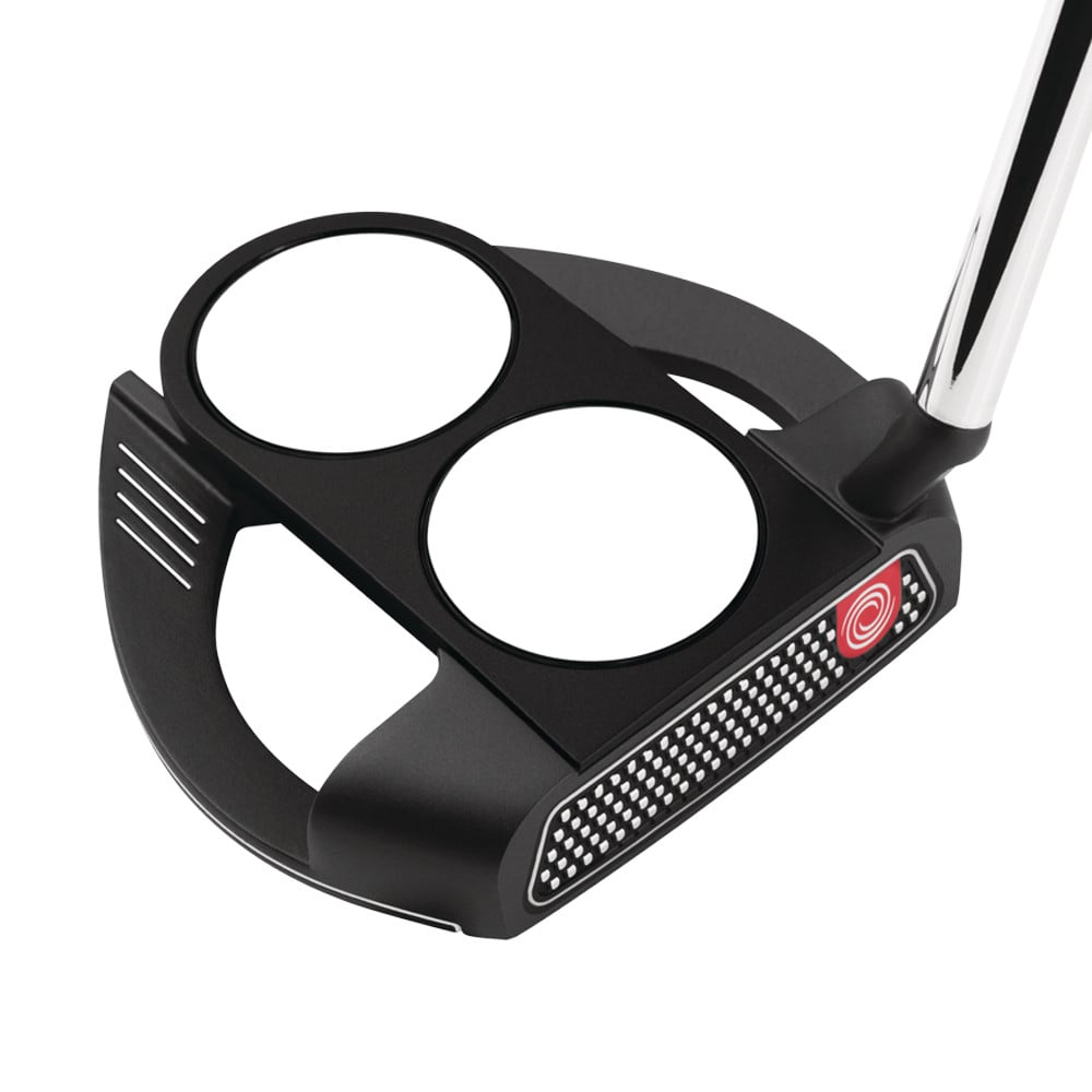 Odyssey O-Works Black 2-Ball Fang S Putter w/ Mid Slim 2.0 Grip - Odyssey Golf