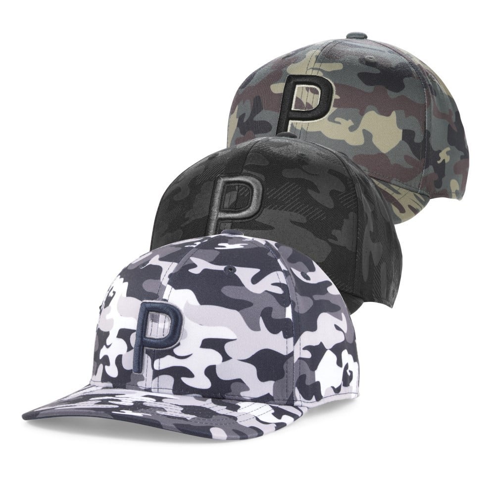 Puma Camo Pattern Snapback Cap - PUMA Golf