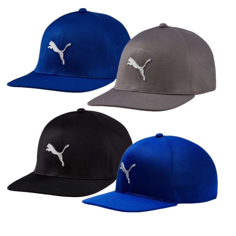 blue puma golf hat