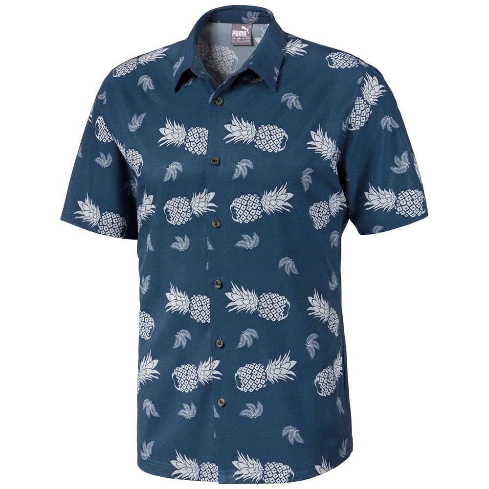 Puma Islands Button Down Golf Shirt 