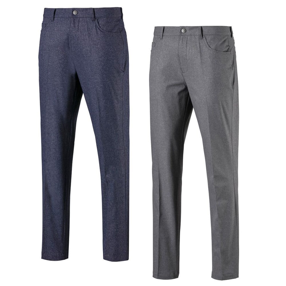 Puma Jackpot 5 Pocket Heather Golf Pants