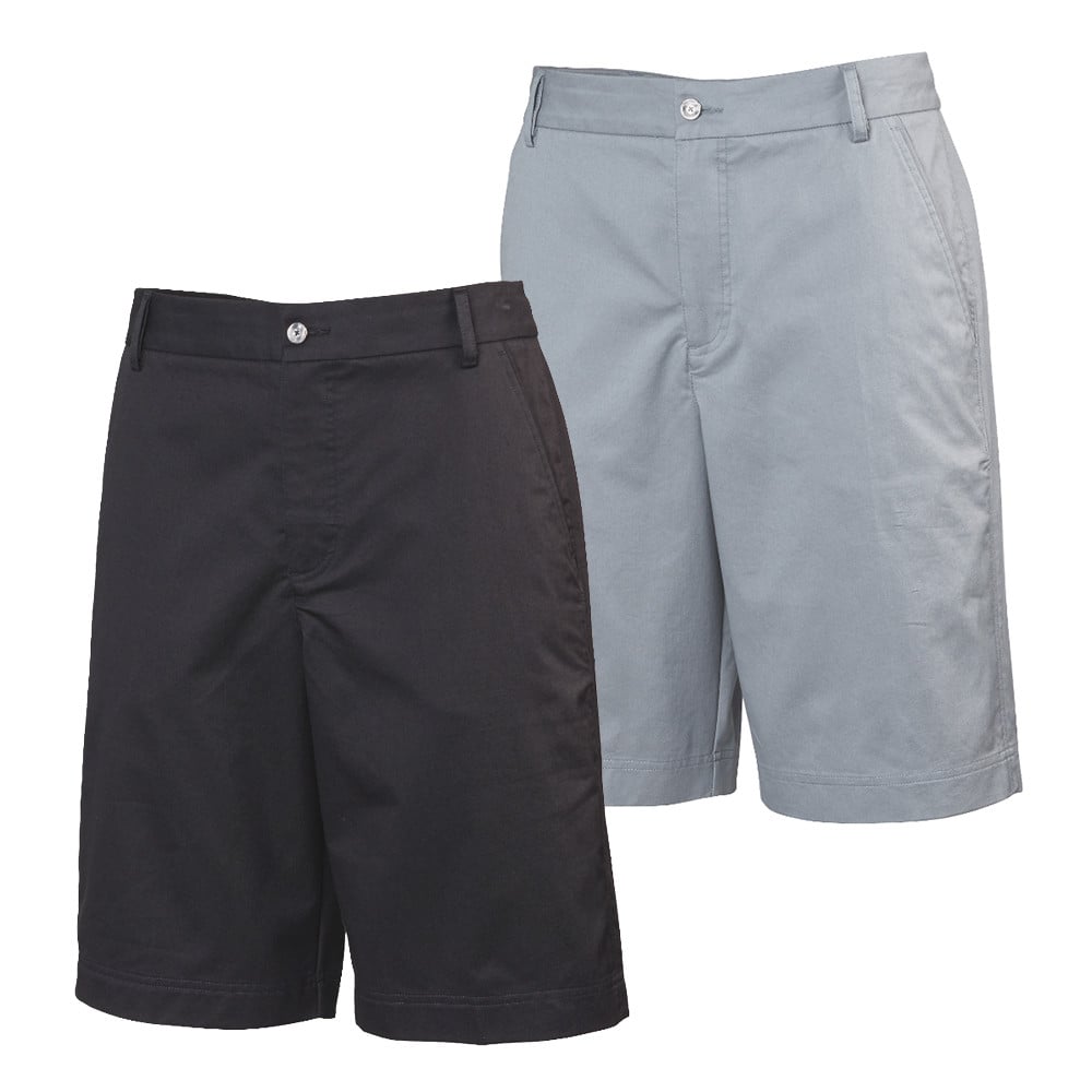 puma white golf shorts