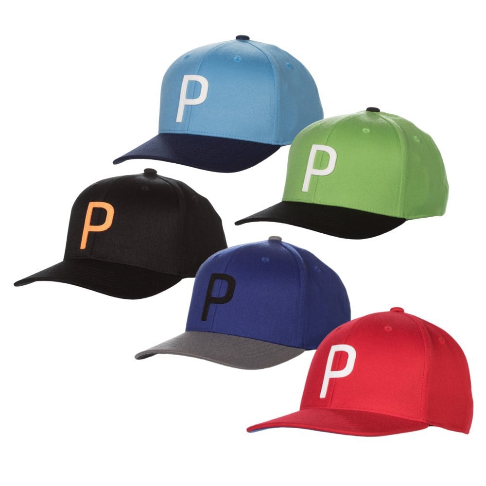 Puma Throwback P Snapback Golf Headwear 