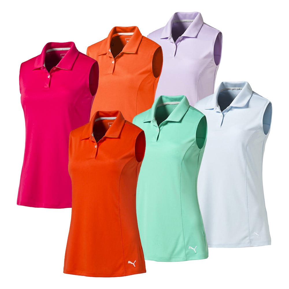 womens puma golf shirts