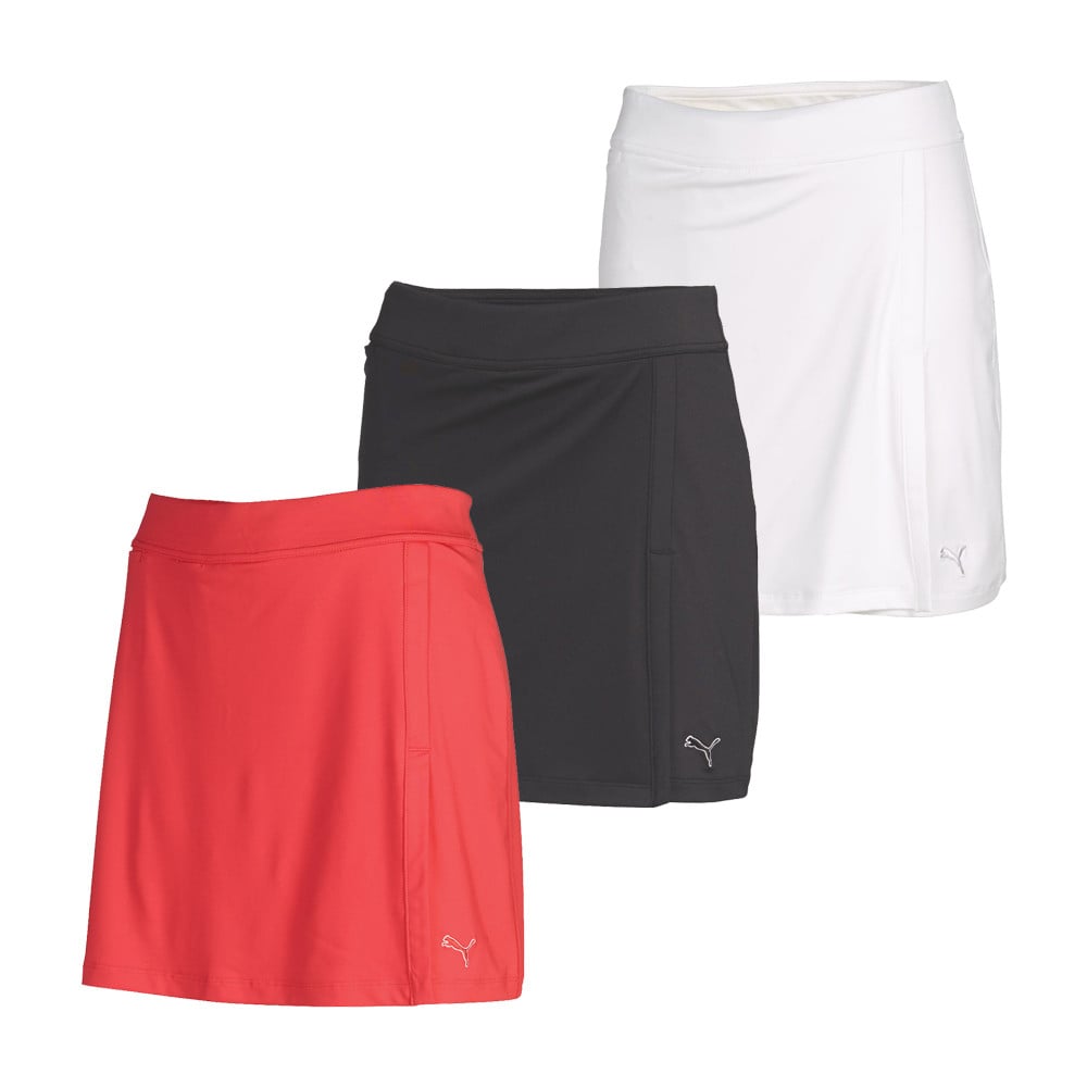 Women s PUMA Solid Knit Golf Skirt Women s Golf skirts Skorts