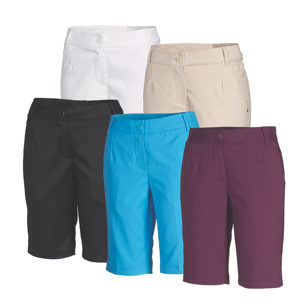 Women's PUMA Solid Tech Bermuda Golf Shorts - PUMA Golf