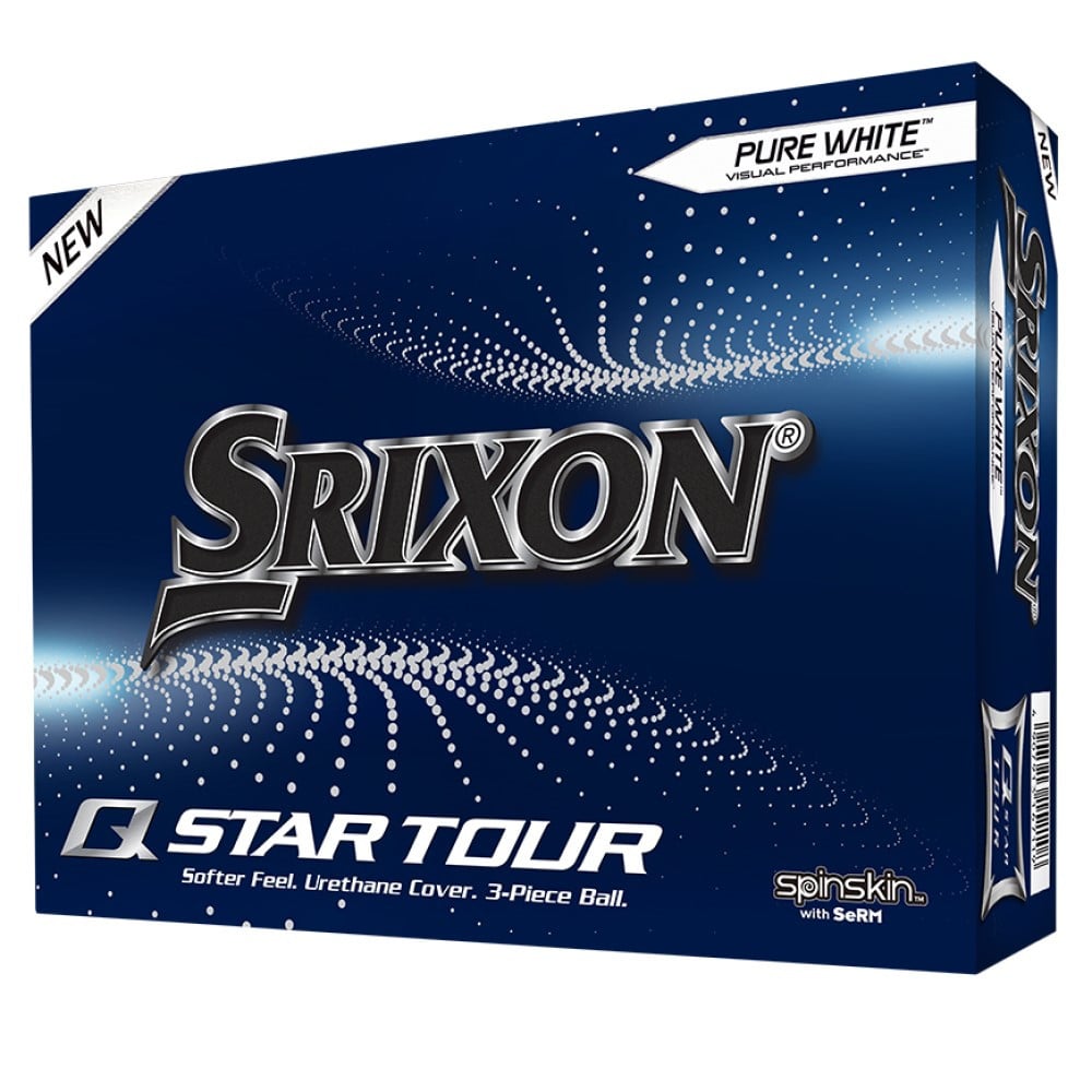 Srixon Q-Star Tour 4 Pure White Golf Balls