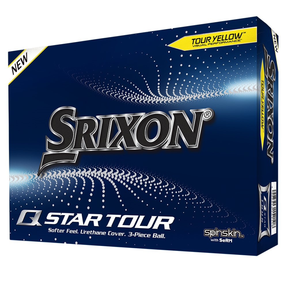 Srixon Q-Star Tour 4 Tour Yellow Golf Balls