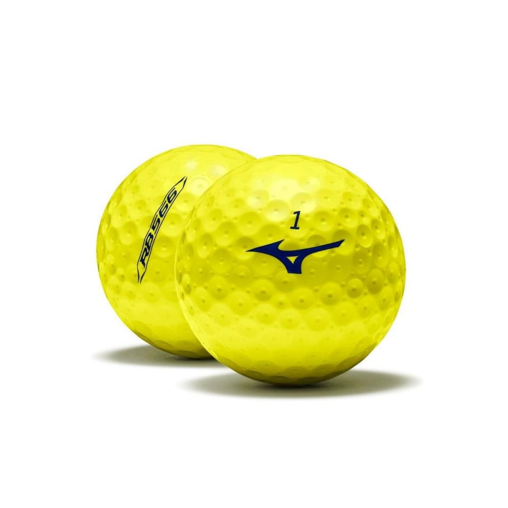 Mizuno RB 566 Optic Yellow Golf Balls (2024) - Mizuno Golf