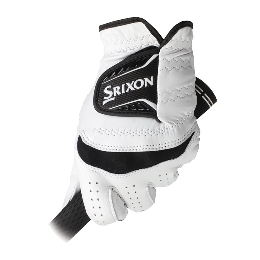 Srixon Cabretta Leather Golf Glove White/Black