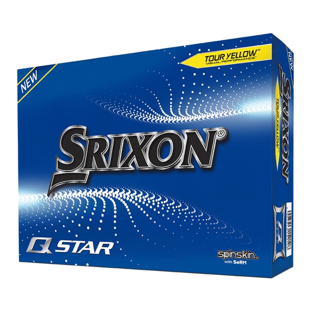 Srixon Q-Star 6 Tour Yellow Golf Balls