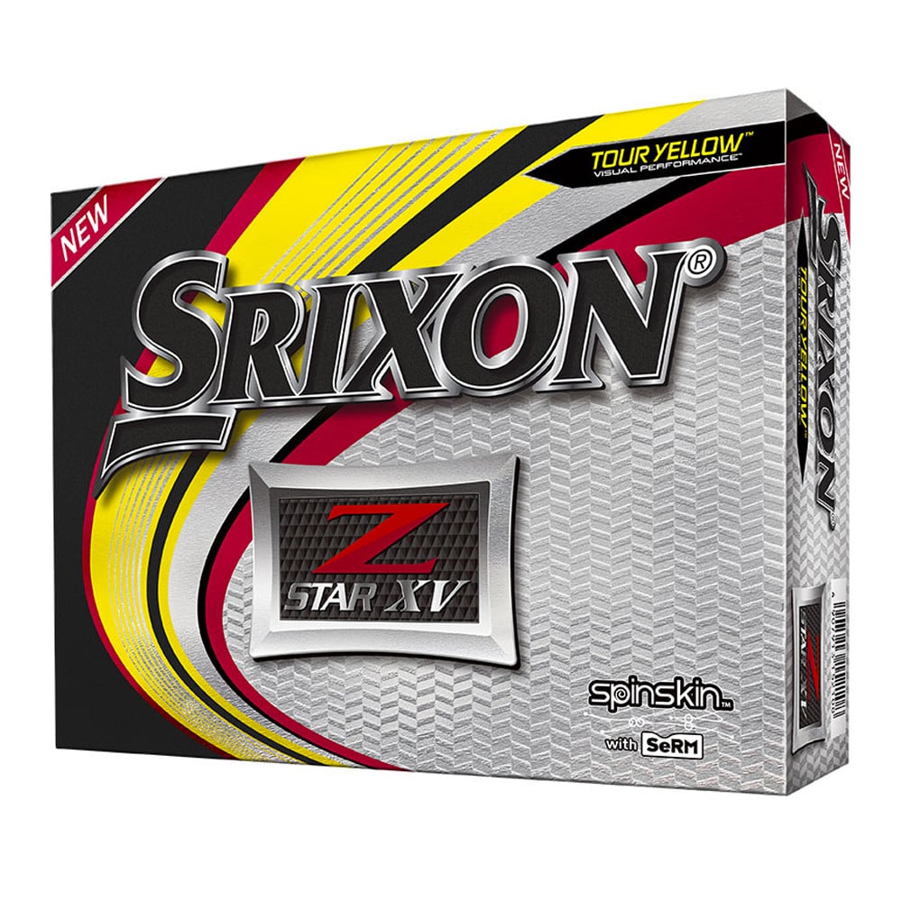 Srixon Z-Star XV Tour Yellow 4th Gen