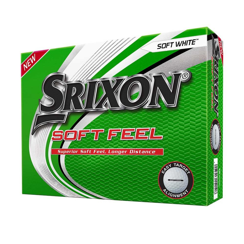 Srixon Soft Feel Soft White Golf Balls - NEWEST GENERATION - Srixon Golf