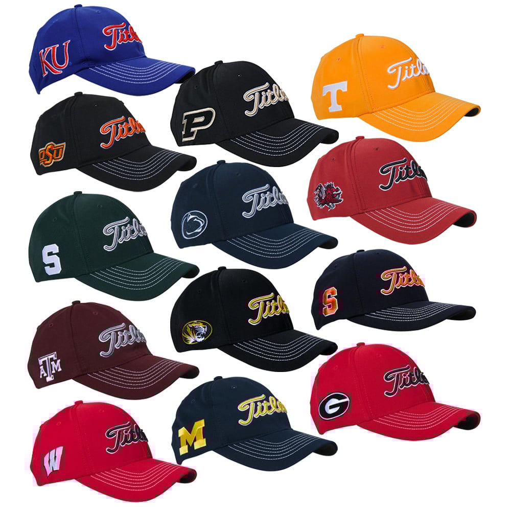 Titleist college golf hats cheap