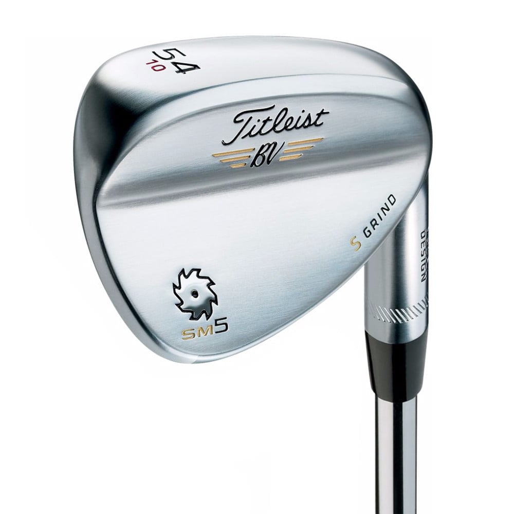 Titleist Vokey SM5 Spin Milled Tour Chrome Wedge - Titleist Golf