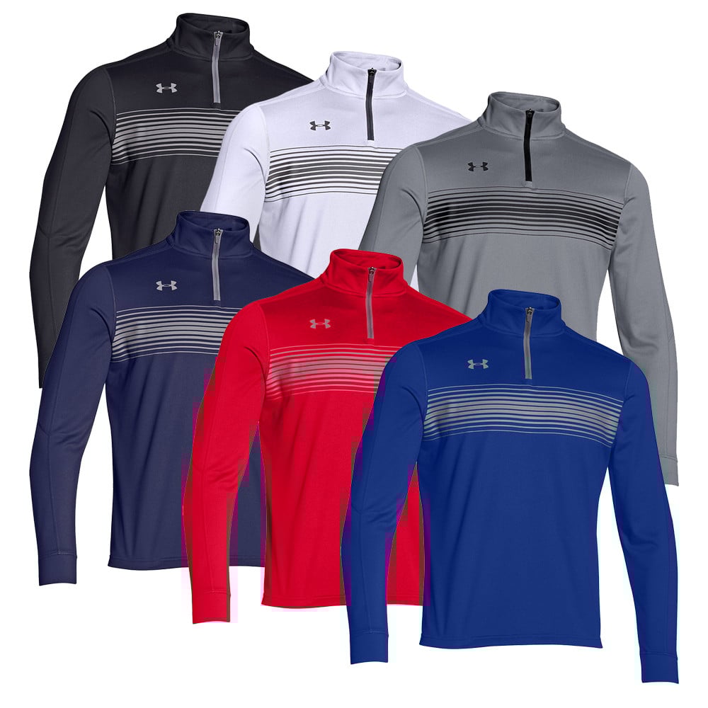 Under Armour UA Qualifier Novelty 1/4 Zip Pullover Discount Men's Golf Jackets & Pullovers