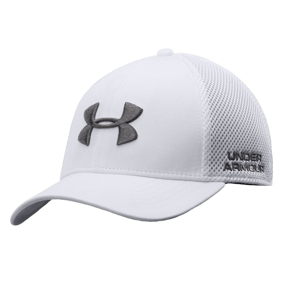Under Armour Men's UA Golf Mesh Stretch Fit Cap - Men's Golf Hats