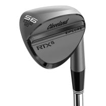 Image of Cleveland RTX 6 ZipCore Black Satin Wedges - Cleveland Golf