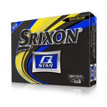 Image of Srixon Q-Star 5 Tour Yellow Golf Balls - 1 Dozen