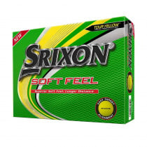 Image of Srixon Soft Feel Tour Yellow Golf Balls - NEWEST GENERATION - Srixon Golf