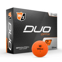 Image of Wilson Staff DUO Optix Orange Golf Balls - Wilson Staff