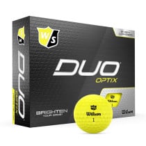 Image of Wilson Staff DUO Optix Yellow Golf Balls - Wilson Staff
