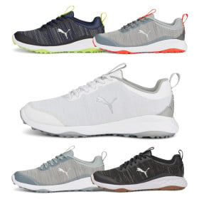 Image of Puma FUSION PRO Wide Spikeless Golf Shoes