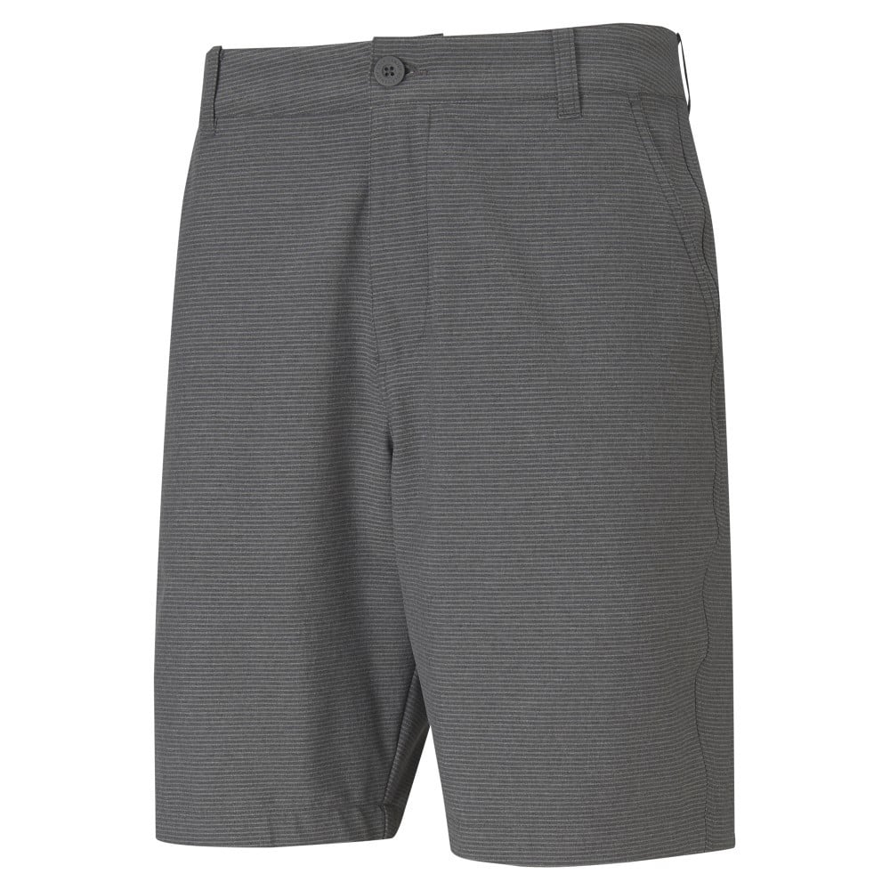 Puma 101 Stripe Golf Shorts PUMA Black Heather 36