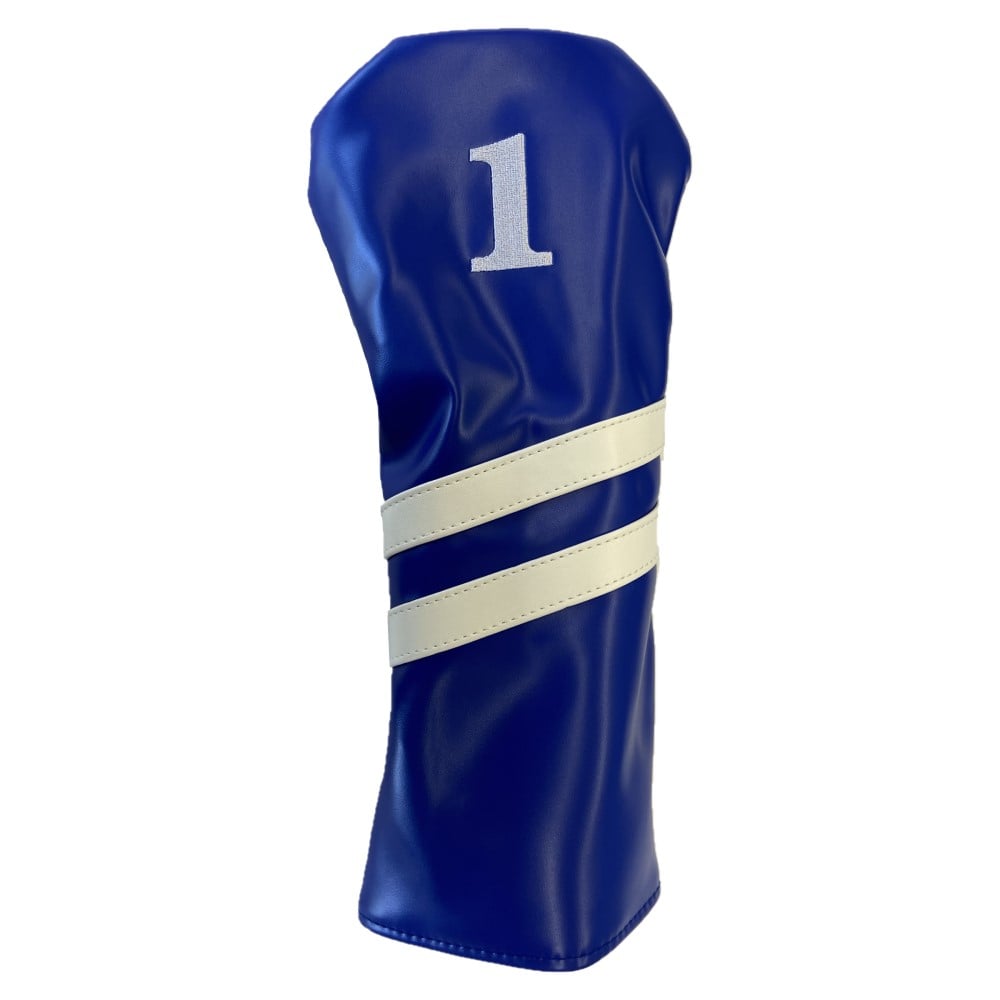 Hurricane Golf 2 Stripe Driver Headcover Royal Blue