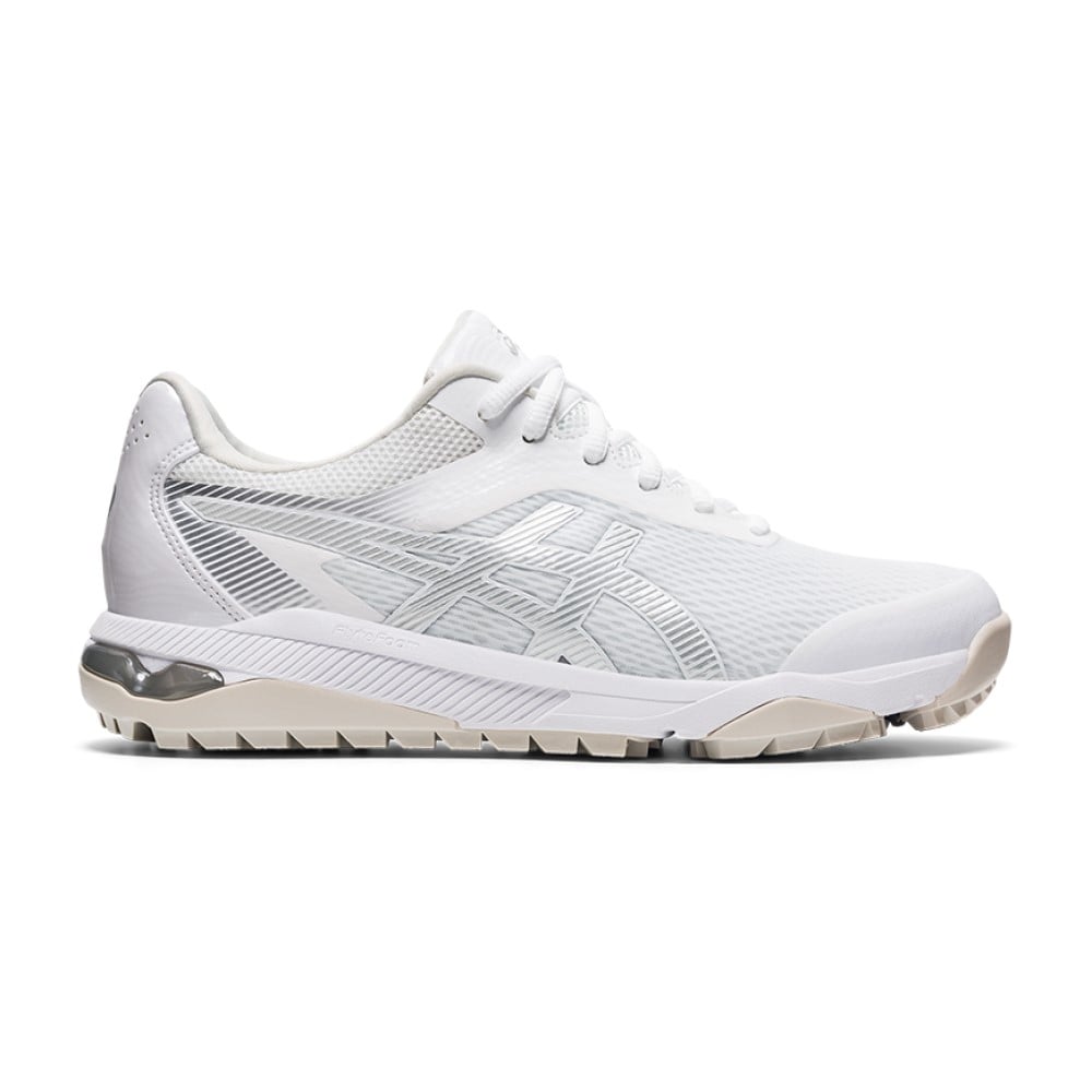 Womens Asics Gel-Course Ace Golf Shoes White/Pure Silver 6 Medium