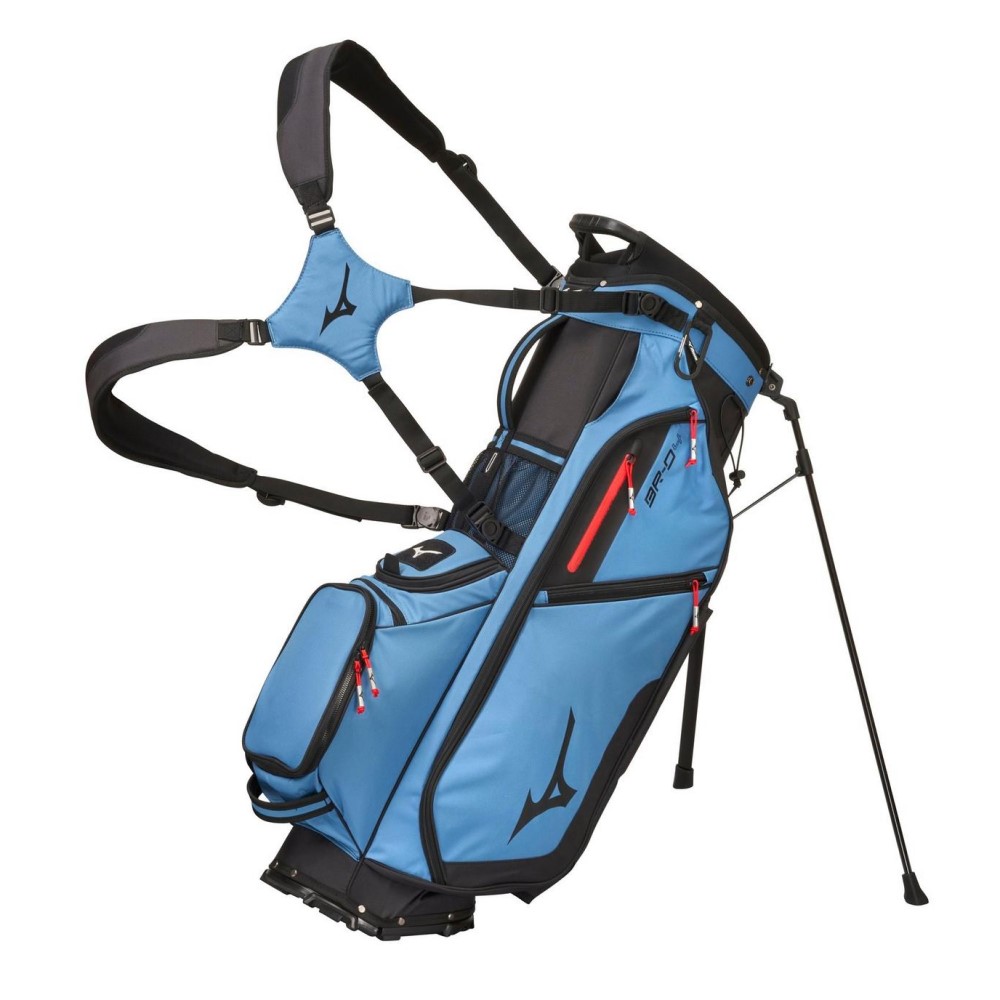 Mizuno BR-D4 6-Way Stand Bag Golf Bags California Blue/Black
