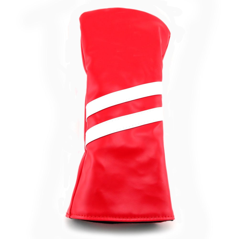 Hurricane Golf 2 Stripe Hybrid Headcover Red