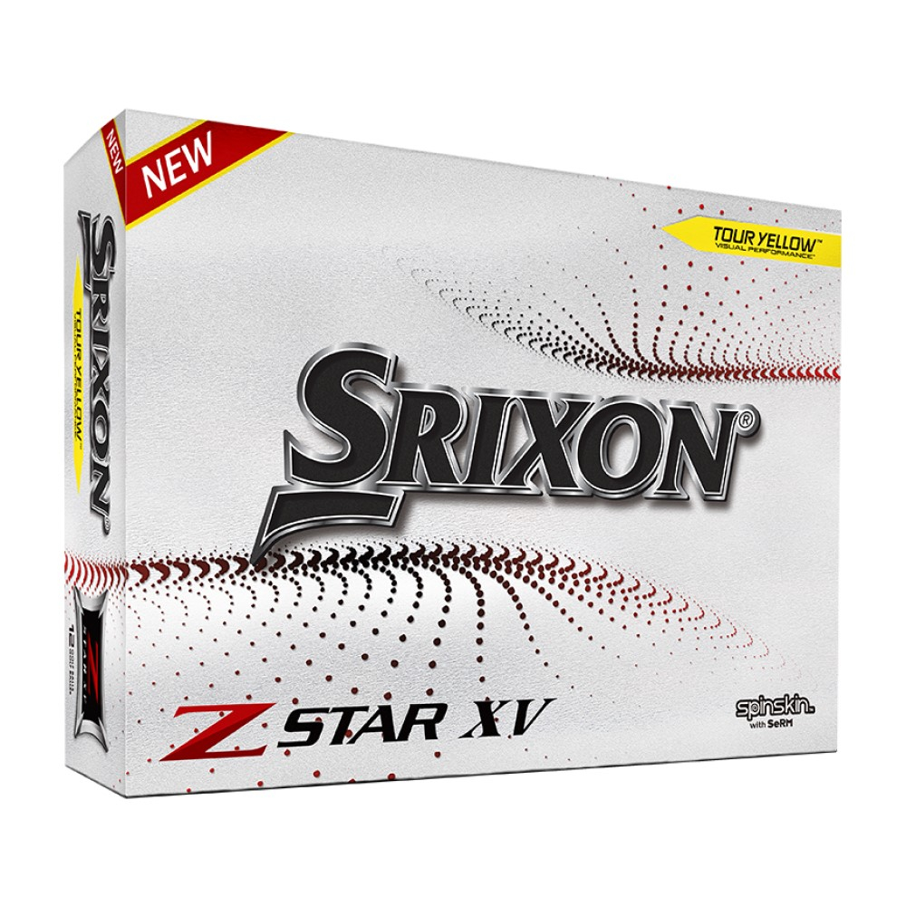 Srixon Z-Star XV 7 Tour Yellow Golf Balls