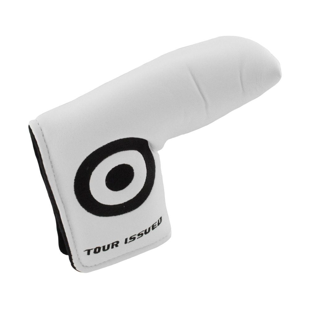 Hurricane Golf Tour Issued Bullseye White/Black Blade Putter Headcover