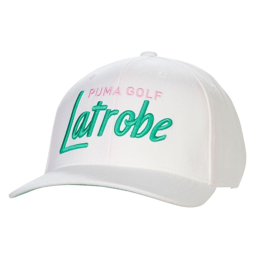 Puma Latrobe City Cap Bright White/Bright Green Adjustable